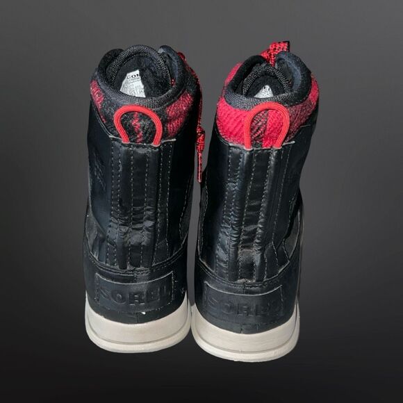 Women’s Sorel Women's Explorer 1964 Black Boot Size 7.5 - Picture 4 of 7